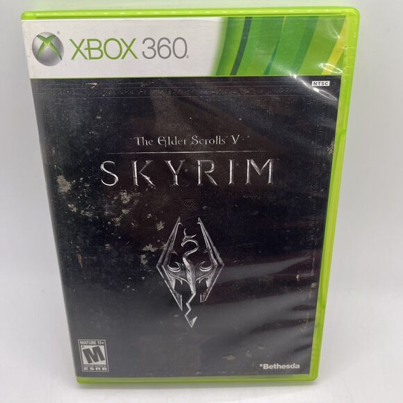 The Elder Scrolls V: Skyrim (Microsoft Xbox 360, 2011) Complete - Tested - Picture 1 of 8